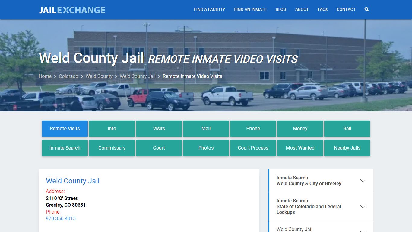 Video Visitation - Weld County Jail, CO - Jail Exchange